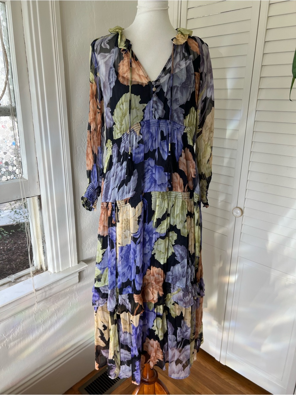 Anthropologie Floral Dress